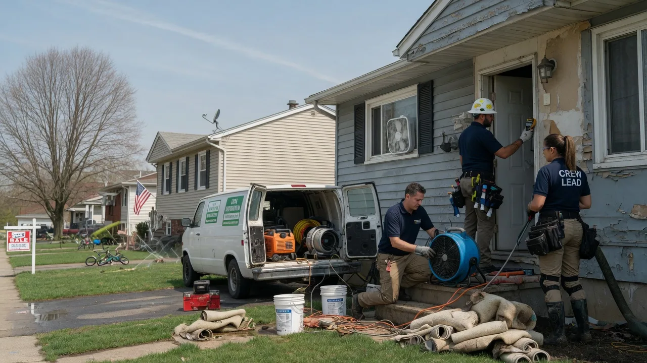 Flood Cleanup in Blacksville, WV near me